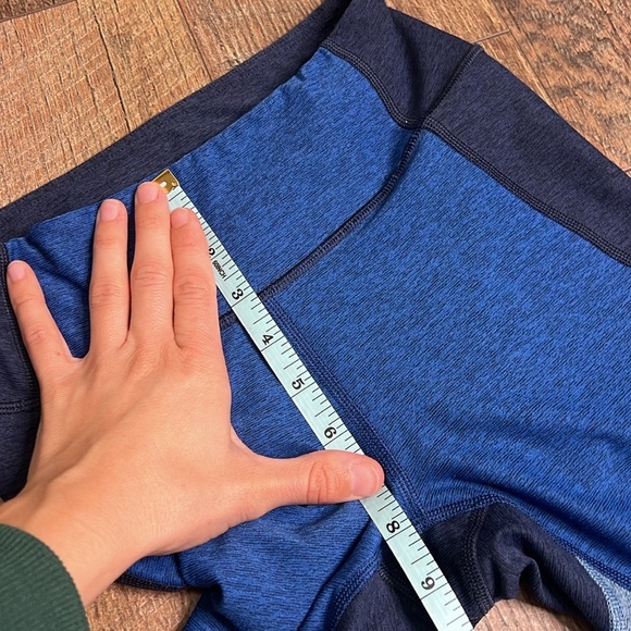 Outdoor voices colorblock blue leggings XS - Picture 9 of 10